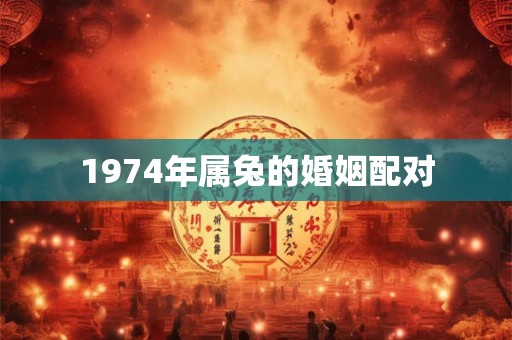 1974年属兔的婚姻配对
