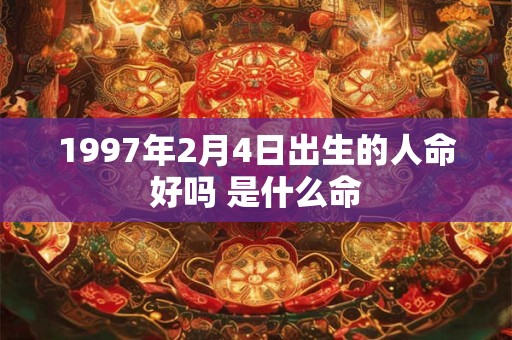 1997年2月4日出生的人命好吗 是什么命
