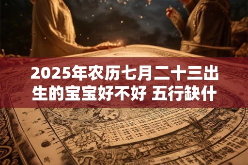 2025年农历七月二十三出生的宝宝好不好 五行缺什么