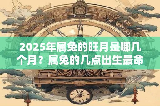 2025年属兔的旺月是哪几个月？属兔的几点出生最命苦？