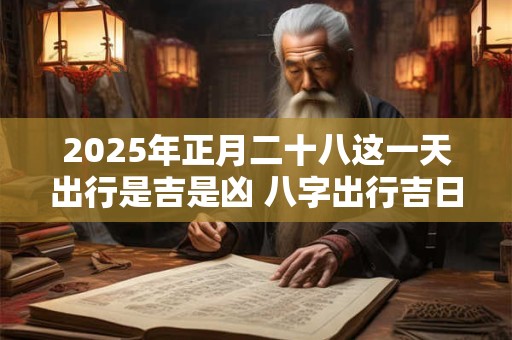 2026年正月二十八这一天出行是吉是凶 八字出行吉日
