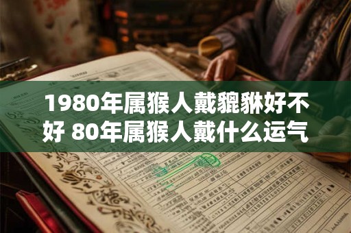 1980年属猴人戴貔貅好不好 80年属猴人戴什么运气好 1980年属猴人戴貔貅好不好 80年属猴人戴什么运气好