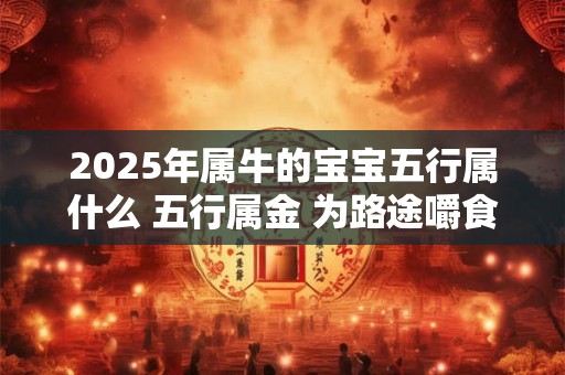 2025年属牛的宝宝五行属什么 五行属金 为路途嚼食之牛