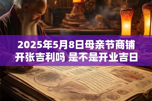 2025年5月8日母亲节商铺开张吉利吗 是不是开业吉日