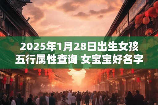 2025年1月28日出生女孩五行属性查询 女宝宝好名字合集