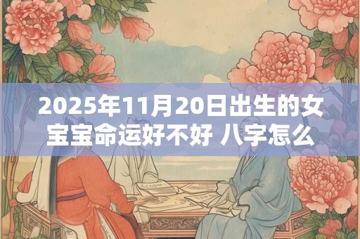 2025年11月20日出生的女宝宝命运好不好 八字怎么样