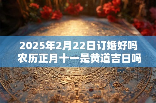 2025年2月22日订婚好吗 农历正月十一是黄道吉日吗
