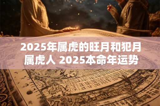 2025年属虎的旺月和犯月 属虎人 2025本命年运势