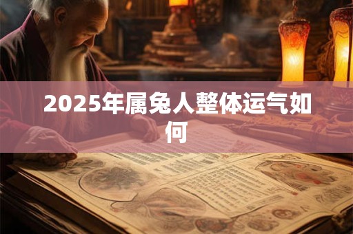 2026年属兔人整体运气如何