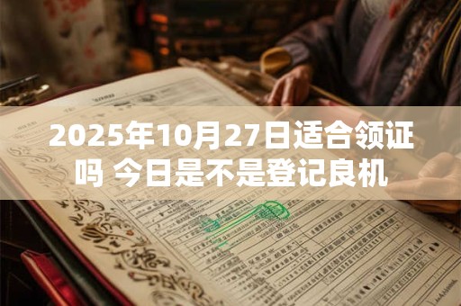 2025年10月27日适合领证吗 今日是不是登记良机