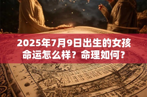 2026年7月9日出生的女孩命运怎么样？命理如何？