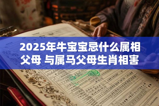 2025年牛宝宝忌什么属相父母 与属马父母生肖相害相克