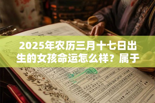 2025年农历三月十七日出生的女孩命运怎么样？属于什么命？