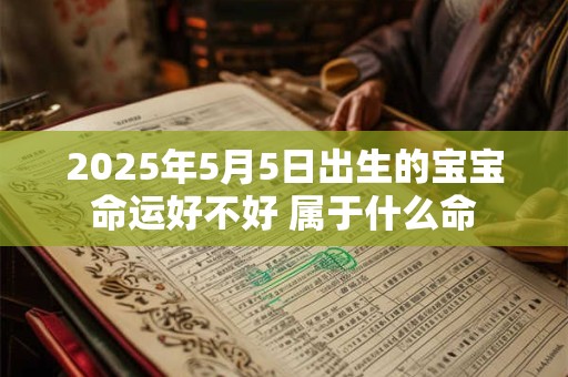 2025年5月5日出生的宝宝命运好不好 属于什么命