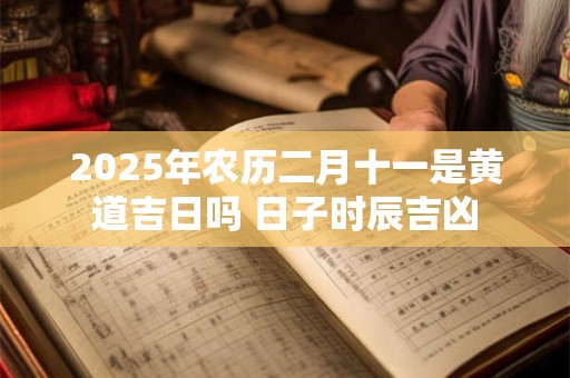 2025年农历二月十一是黄道吉日吗 日子时辰吉凶