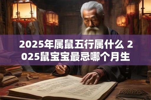 2025年属鼠五行属什么 2025鼠宝宝最忌哪个月生