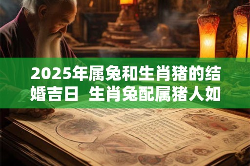 2025年属兔和生肖猪的结婚吉日  生肖兔配属猪人如何 2025年属兔和生肖猪的结婚吉日  生肖兔配属猪人如何