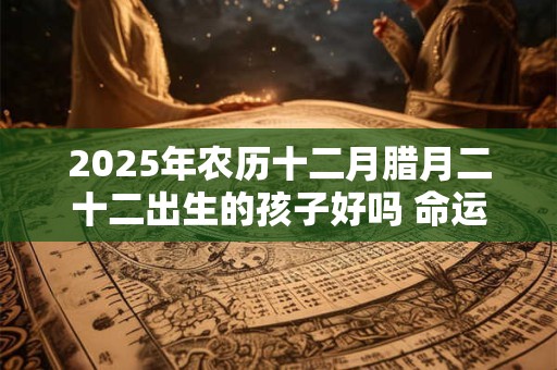 2025年农历十二月腊月二十二出生的孩子好吗 命运怎么样