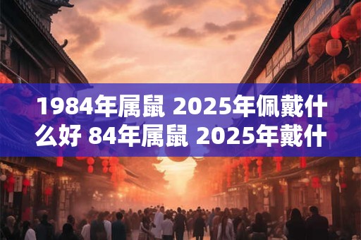 1984年属鼠 2025年佩戴什么好 84年属鼠 2025年戴什么转运