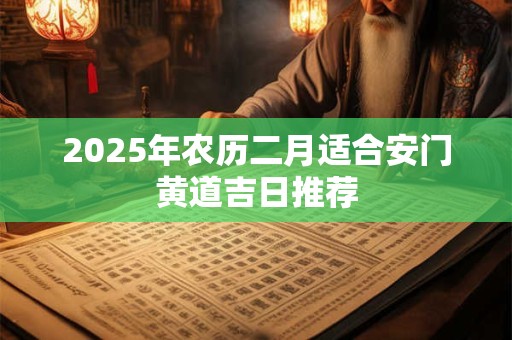2026年农历二月适合安门黄道吉日推荐