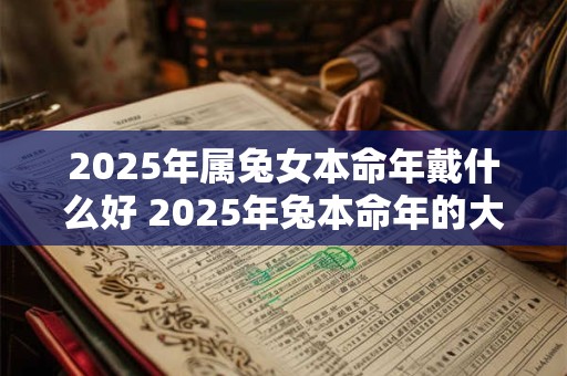 2025年属兔女本命年戴什么好 2025年兔本命年的大忌