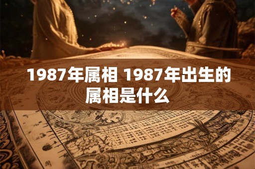 1987年属相 1987年出生的属相是什么