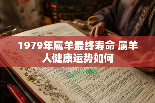 1979年属羊最终寿命 属羊人健康运势如何