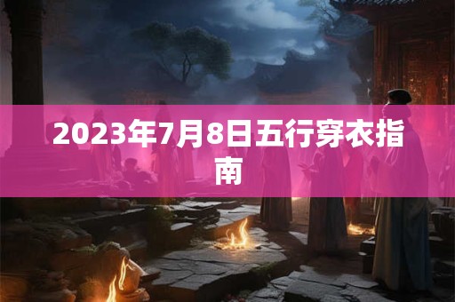 2023年7月8日五行穿衣指南