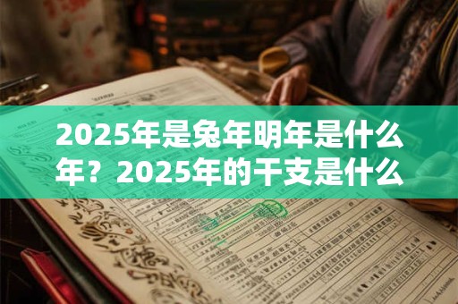 2025年是兔年明年是什么年？2025年的干支是什么
