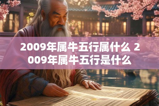 2009年属牛五行属什么 2009年属牛五行是什么