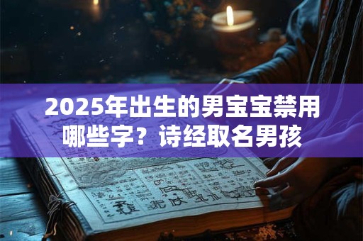 2025年出生的男宝宝禁用哪些字？诗经取名男孩