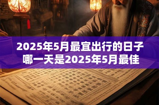 2025年5月最宜出行的日子 哪一天是2025年5月最佳旅行日期