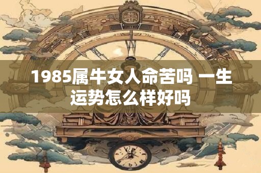 1985属牛女人命苦吗 一生运势怎么样好吗