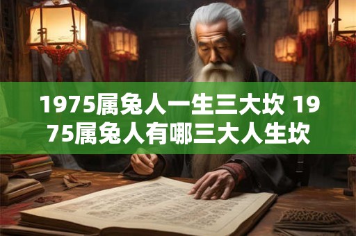 1975属兔人一生三大坎 1975属兔人有哪三大人生坎