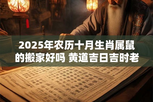 2025年农历十月生肖属鼠的搬家好吗 黄道吉日吉时老黄历查询