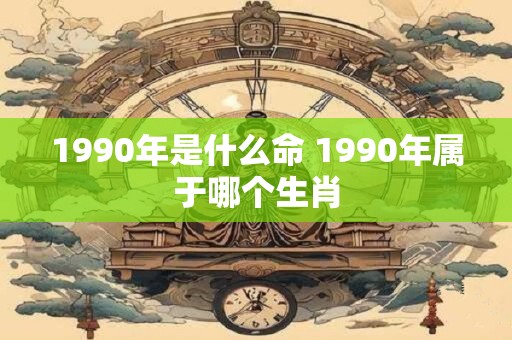 1990年是什么命 1990年属于哪个生肖
