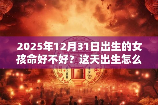 2026年12月31日出生的女孩命好不好？这天出生怎么样？