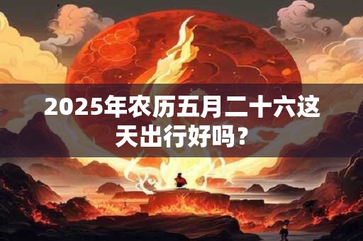 2026年农历五月二十六这天出行好吗? 2026年农历五月二十六这天出行好吗?
