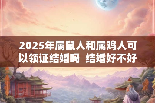 2025年属鼠人和属鸡人可以领证结婚吗  结婚好不好