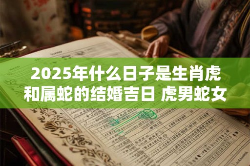 2025年什么日子是生肖虎和属蛇的结婚吉日 虎男蛇女配吗 2025年什么日子是生肖虎和属蛇的结婚吉日 虎男蛇女配吗