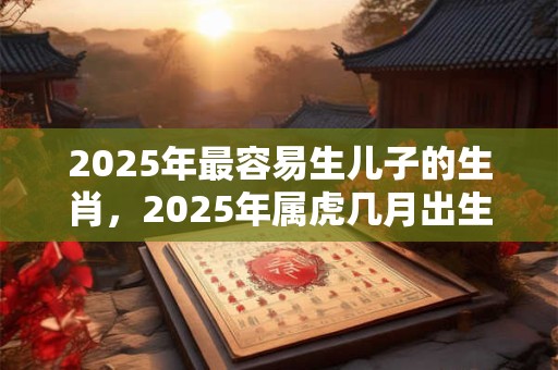 2025年最容易生儿子的生肖，2025年属虎几月出生最好？
