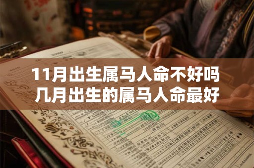 11月出生属马人命不好吗 几月出生的属马人命最好