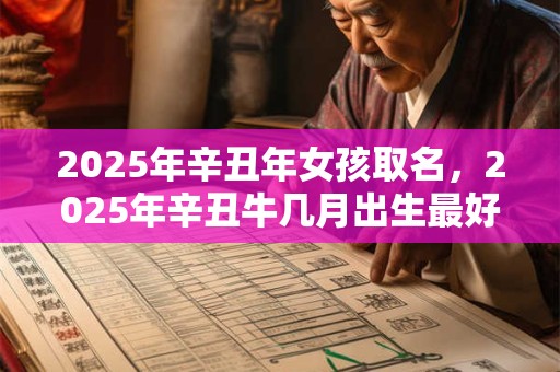 2025年辛丑年女孩取名，2025年辛丑牛几月出生最好？