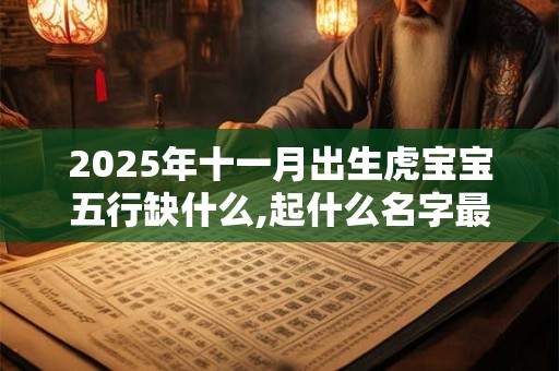 2025年十一月出生虎宝宝五行缺什么,起什么名字最好