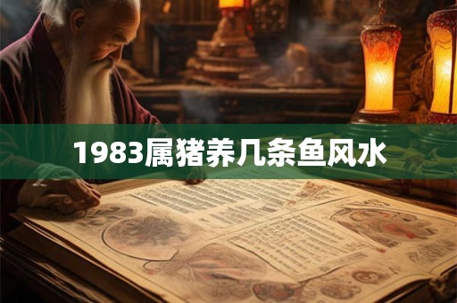 1983属猪养几条鱼风水