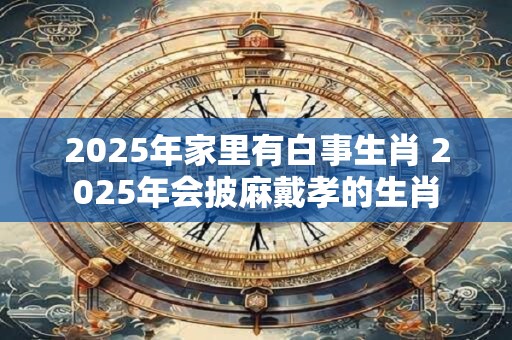 2025年家里有白事生肖 2025年会披麻戴孝的生肖