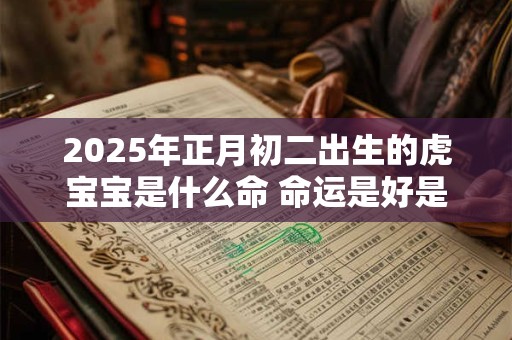 2025年正月初二出生的虎宝宝是什么命 命运是好是坏