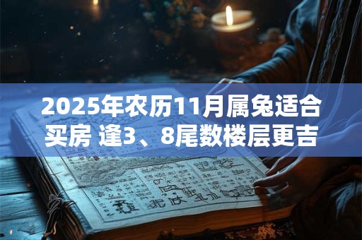 2025年农历11月属兔适合买房 逢3、8尾数楼层更吉利