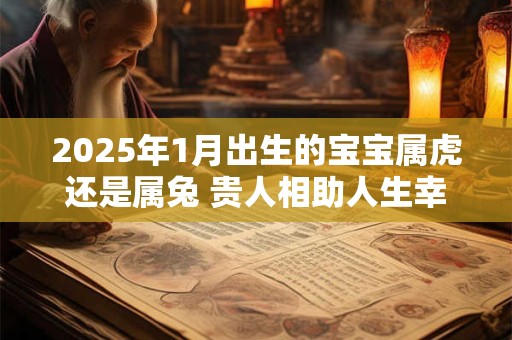 2025年1月出生的宝宝属虎还是属兔 贵人相助人生幸运