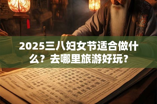 2026三八妇女节适合做什么？去哪里旅游好玩？